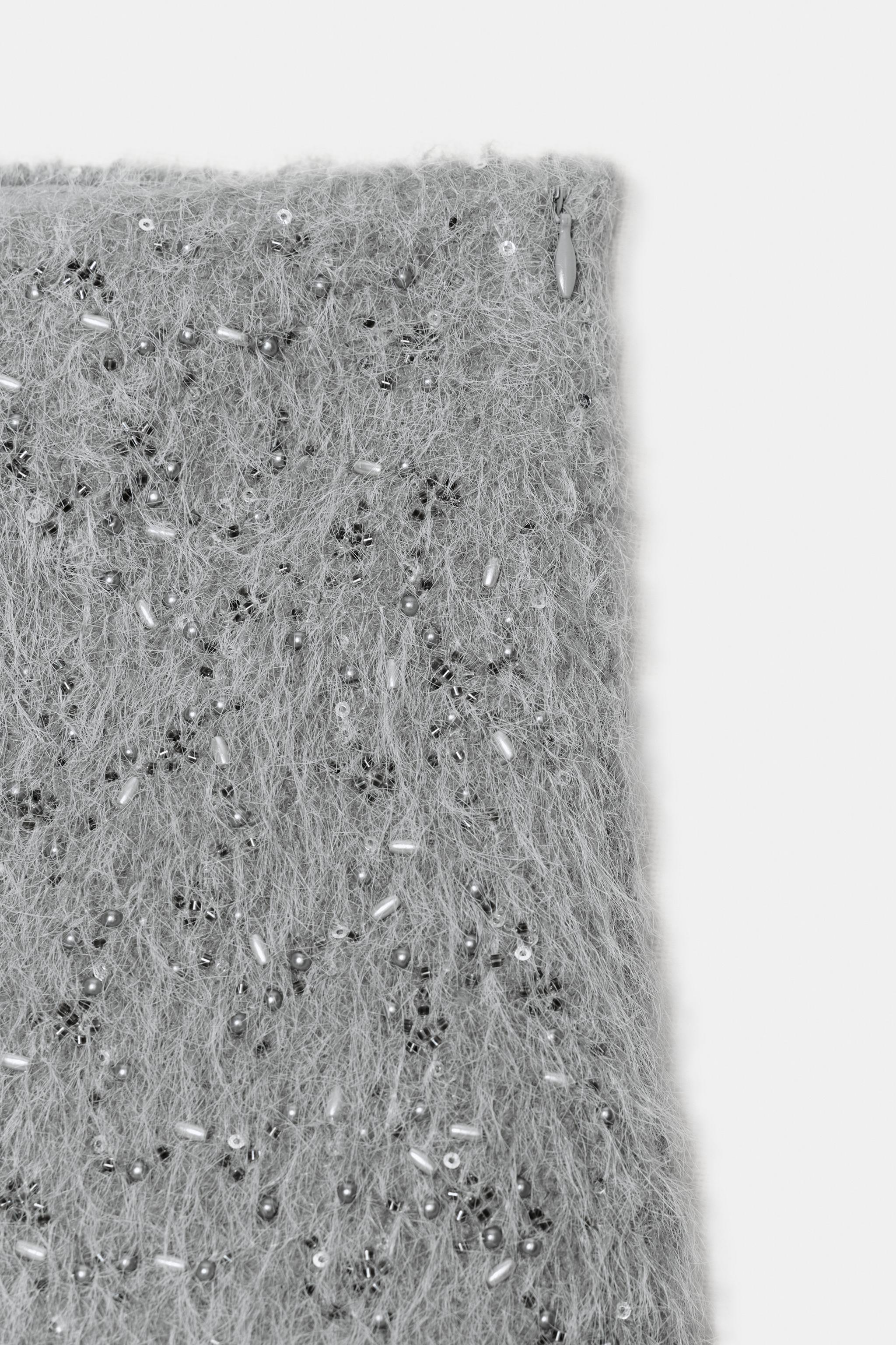 SHORT MINI EFFET FOURRURE FANTAISIE